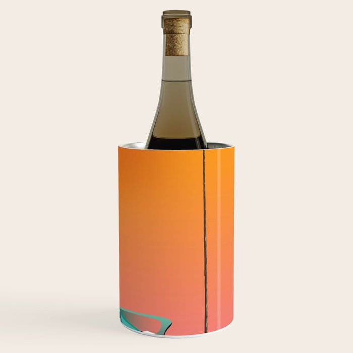 Boca Raton Florida travel poster Wine Chiller Gallery Image 3