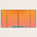 Boca Raton Florida travel poster Desk Mat Gallery Image 3