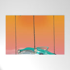 Boca Raton Florida travel poster Welcome Mat Gallery Image 1