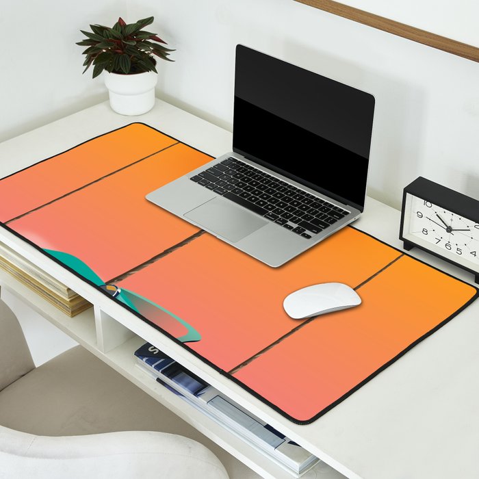 Boca Raton Florida travel poster Desk Mat Gallery Image 2
