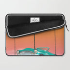 Boca Raton Florida travel poster Laptop Sleeve Gallery Image 2