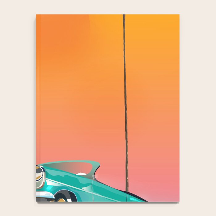 Boca Raton Florida travel poster Notebook Gallery Image 4