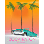 Boca Raton Florida travel poster Coffee Mug Gallery Image 2