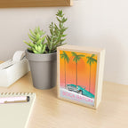 Boca Raton Florida travel poster Mini Art Print Gallery Image 2