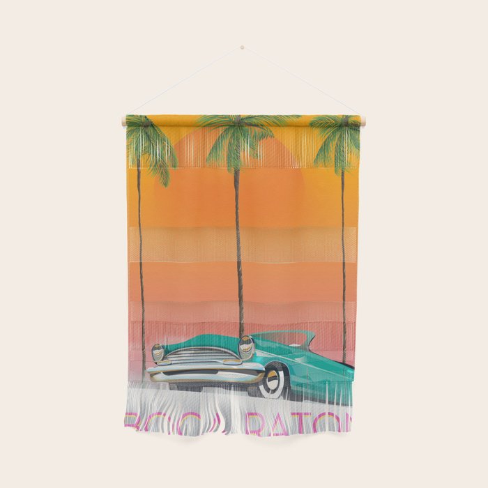 Boca Raton Florida travel poster Wall Hanging Gallery Image 1