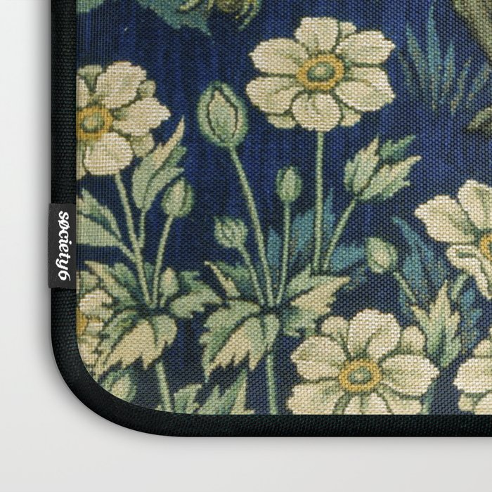 Vintage William Morris pattern pheasant and squirrel Laptop Sleeve Gallery Image 3