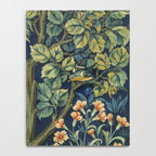 Vintage William Morris pattern pheasant and squirrel Notebook Gallery Image 4