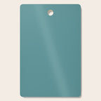 Tropical Teal Solid Color Cutting Board Gallery Image 1