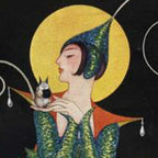 Vintage Fashion Magazine Cover - Illustration December 1914 - Christmas Tree Woman Coffee Mug Gallery Image 2