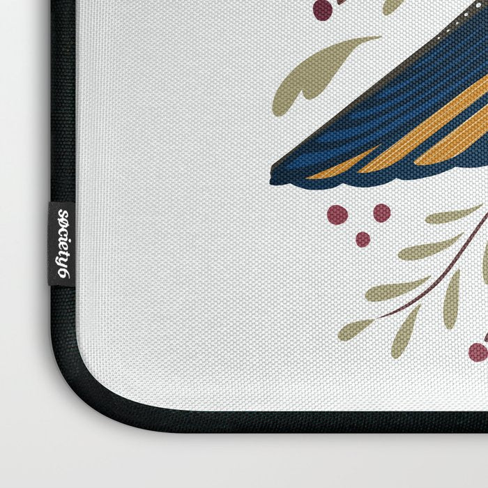 Peace Bird | White Laptop Sleeve Gallery Image 3