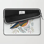 Peace Bird | White Laptop Sleeve Gallery Image 2