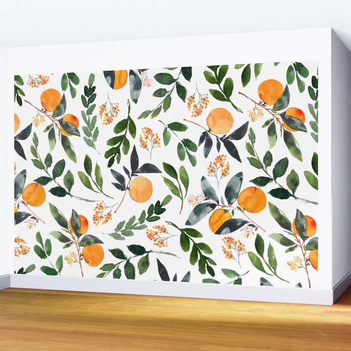 Orange Grove - 12 x 8 Wall Mural Gallery Image 2