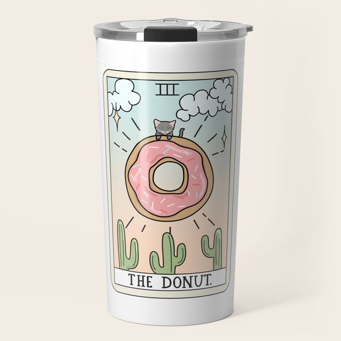 DONUT READING Travel Mug Gallery Image 1