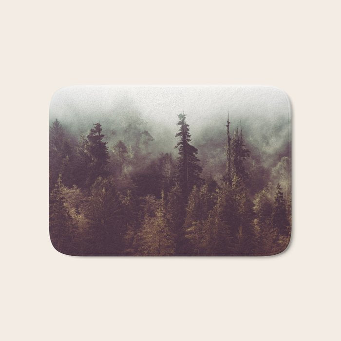 Weekend Escape - Forest Nature Photography Bath Mat Gallery Image 1
