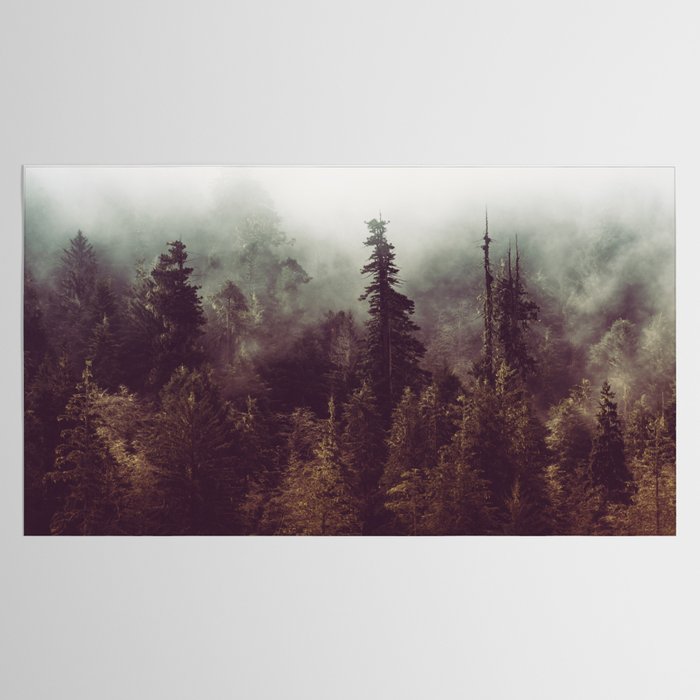 Weekend Escape - Forest Nature Photography Tablecloth Gallery Image 2