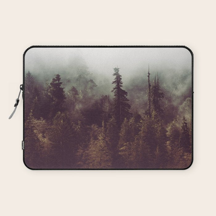 Weekend Escape - Forest Nature Photography Laptop Sleeve Gallery Image 1