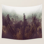 Weekend Escape - Forest Nature Photography Wall Tapestry Gallery Image 4