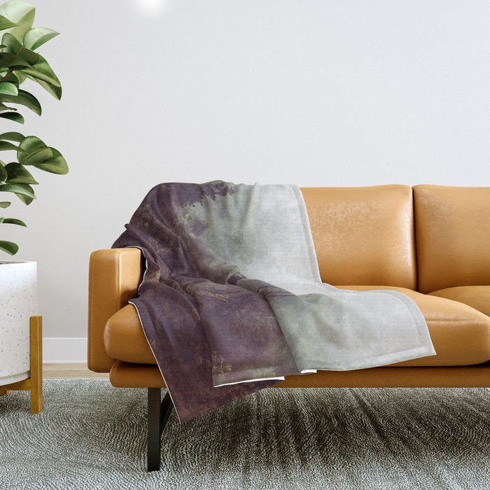 Weekend Escape - Forest Nature Photography Throw Blanket Gallery Image 1