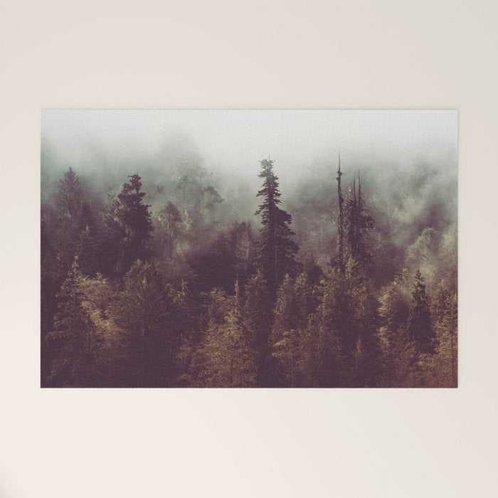 Weekend Escape - Forest Nature Photography Welcome Mat Gallery Image 1
