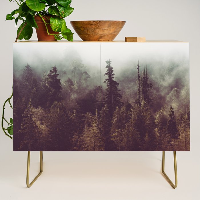 Weekend Escape - Forest Nature Photography Credenza Gallery Image 1