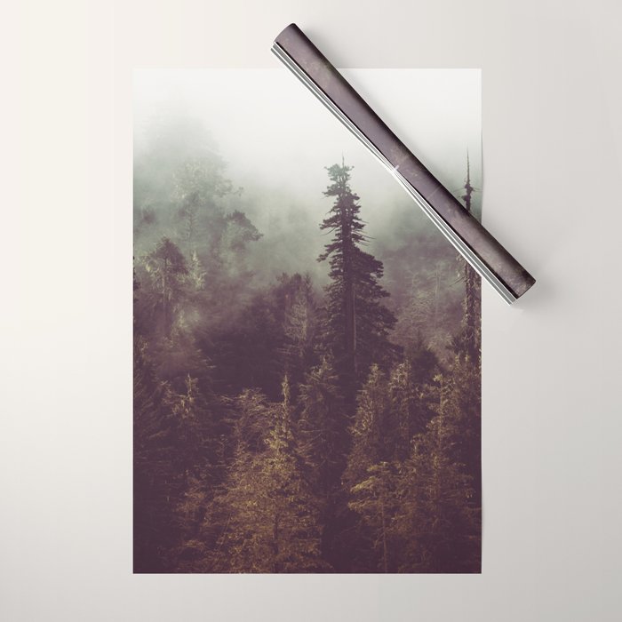 Weekend Escape - Forest Nature Photography Wrapping Paper Gallery Image 1