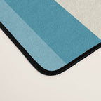 Classic Stripes XXVII - Beachy Blue and Green Desk Mat Gallery Image 4