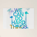 We Can Do Hard Things Welcome Mat Gallery Image 1