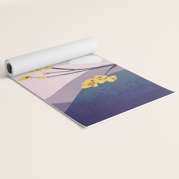 Midnight Bloom 01 Yoga Mat Gallery Image 2