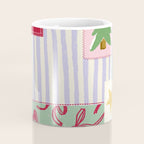 Retro christmas patch Coffee Mug Gallery Image 4