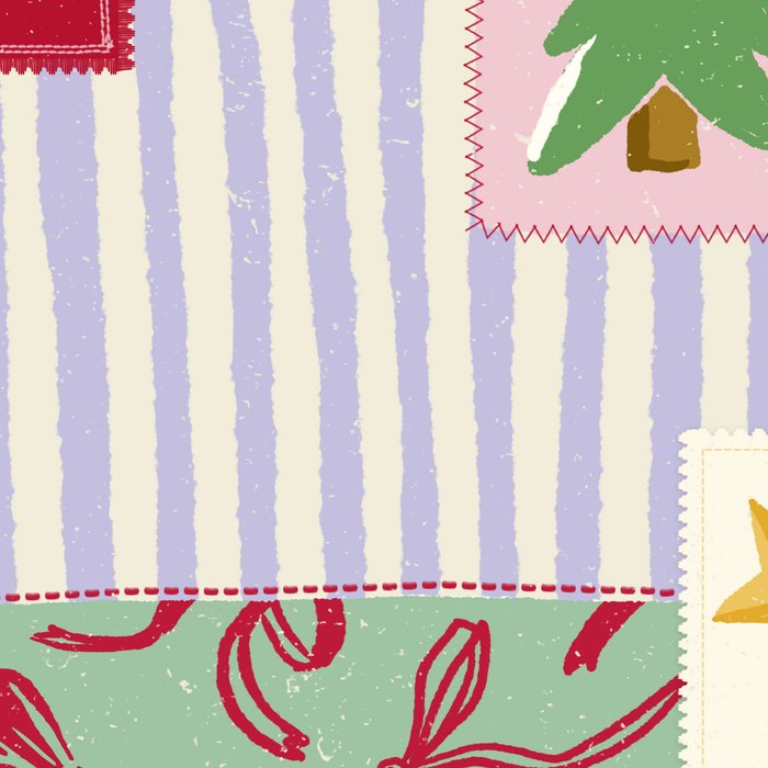 Retro christmas patch Coffee Mug Gallery Image 2