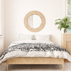 "The Starting Gate" Saratoga Springs Race Course Track Duvet Cover Gallery Image 3