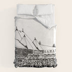 "The Starting Gate" Saratoga Springs Race Course Track Duvet Cover Gallery Image 6