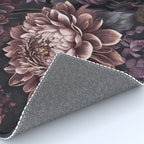 Moody Flowers Burgundy Purple Pink Rug Gallery Image 4