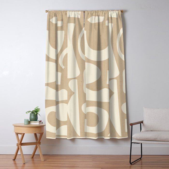 Abstract Shapes 38/9 Window Curtain Gallery Image 5