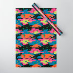 Psychedelic Space Wrapping Paper Gallery Image 1