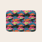 Psychedelic Space Bath Mat Gallery Image 1