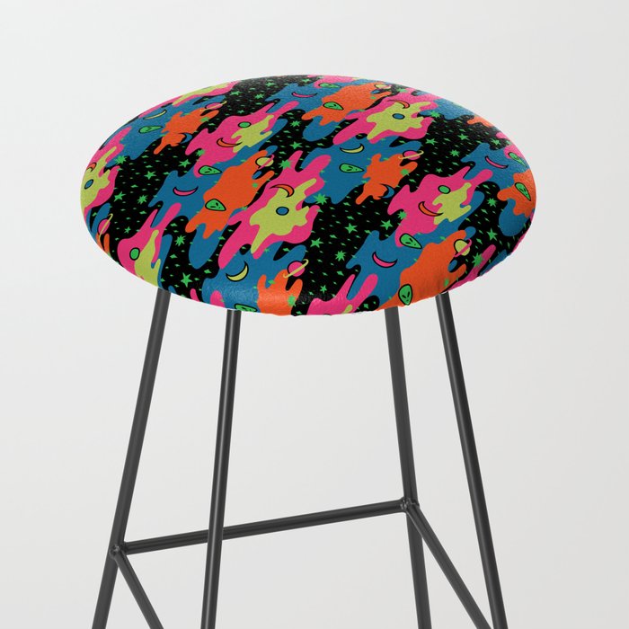 Psychedelic Space Stool Gallery Image 2
