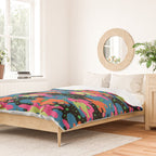 Psychedelic Space Duvet Cover Gallery Image 2