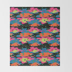 Psychedelic Space Throw Blanket Gallery Image 2