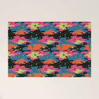 Psychedelic Space Welcome Mat Gallery Image 1