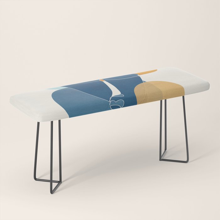 Abstract Mask Design 2 Bench Gallery Image 1