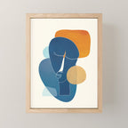 Abstract Mask Design 2 Mini Art Print Gallery Image 1