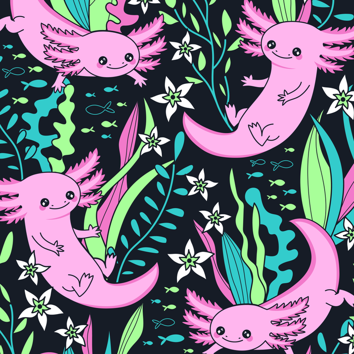 Swimming Axolotls Coffee Mug Gallery Image 2