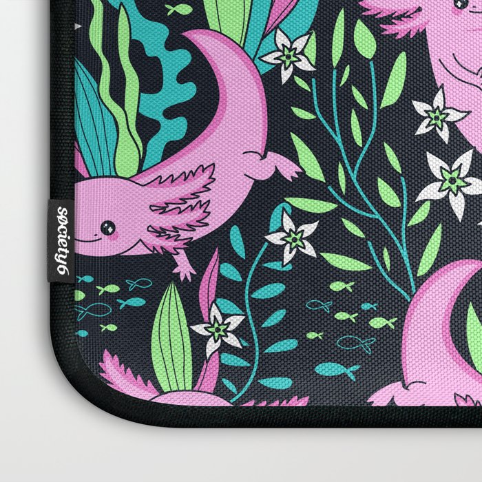Swimming Axolotls Laptop Sleeve Gallery Image 3