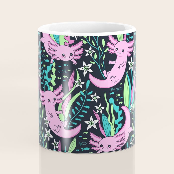Swimming Axolotls Coffee Mug Gallery Image 4