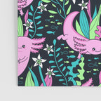 Swimming Axolotls Poster Gallery Image 3