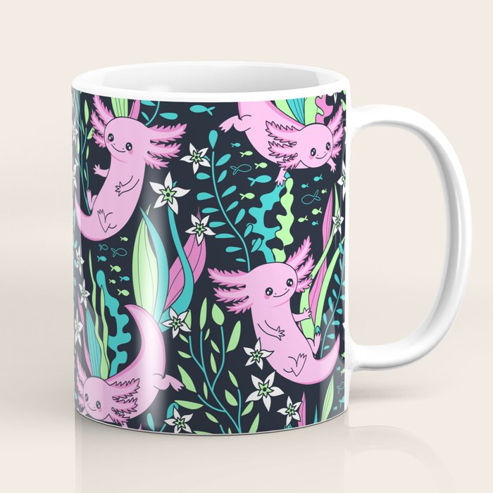 Swimming Axolotls Coffee Mug Gallery Image 1