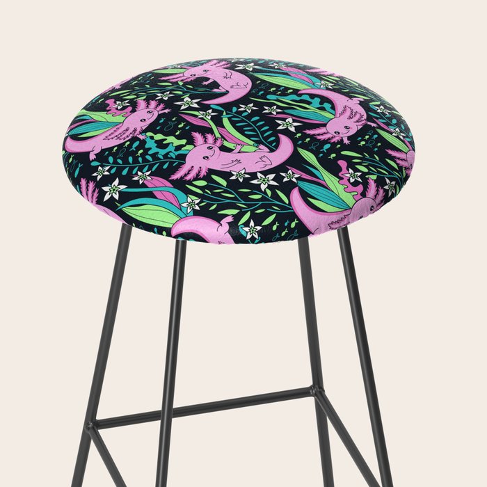 Swimming Axolotls Stool Gallery Image 2