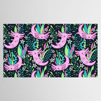 Swimming Axolotls Tablecloth Gallery Image 2