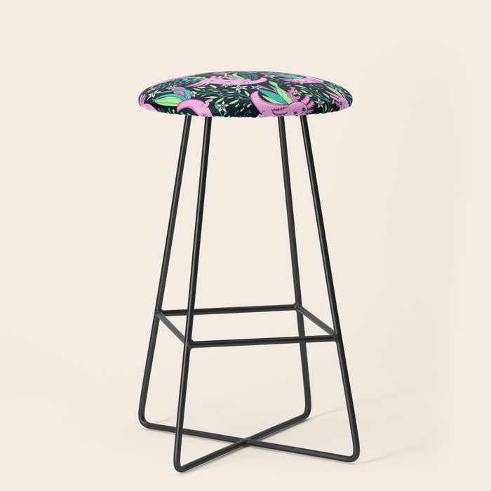 Swimming Axolotls Stool Gallery Image 1